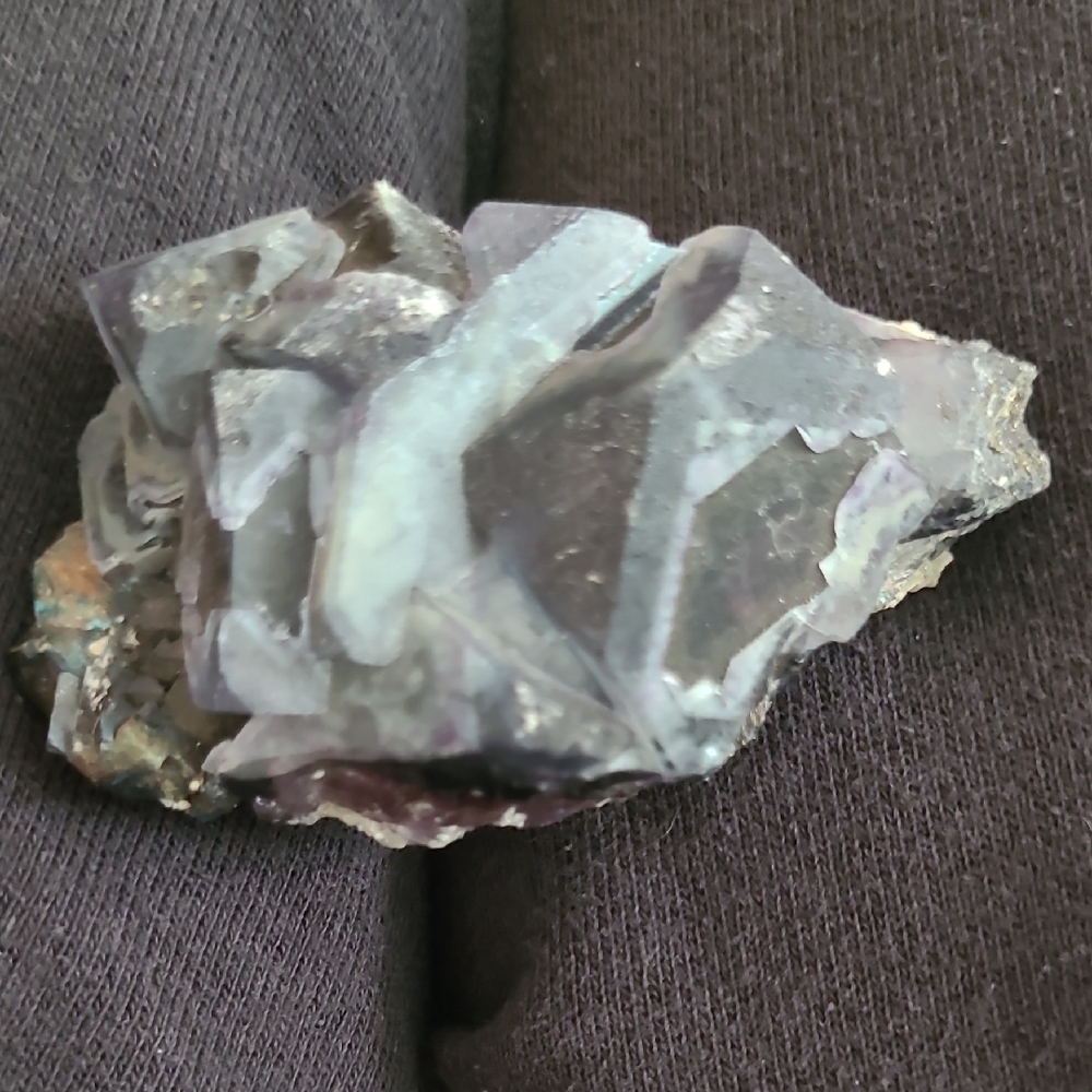 Black Ghost Eye Cubic Fluorite - Picture 4 of 5